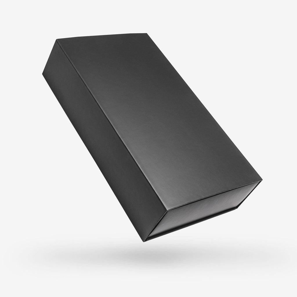 Black Rectangular Rigid Sleeve Box - closed