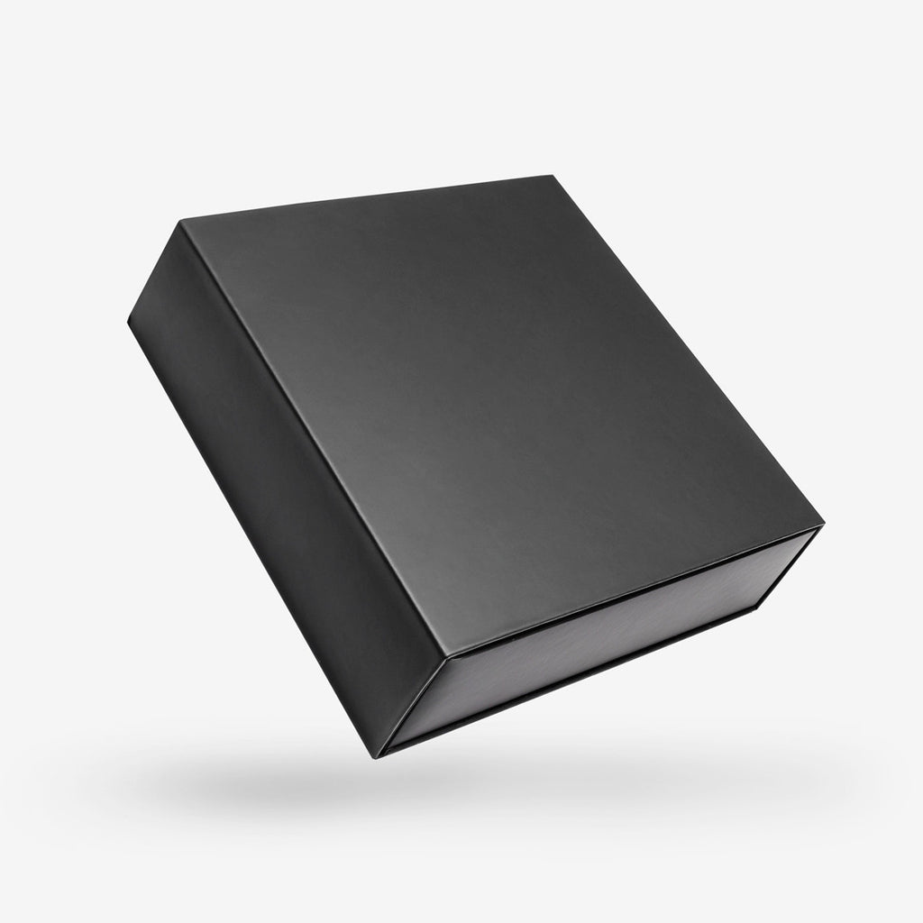 Black Square Rigid Sleeve Box - closed 